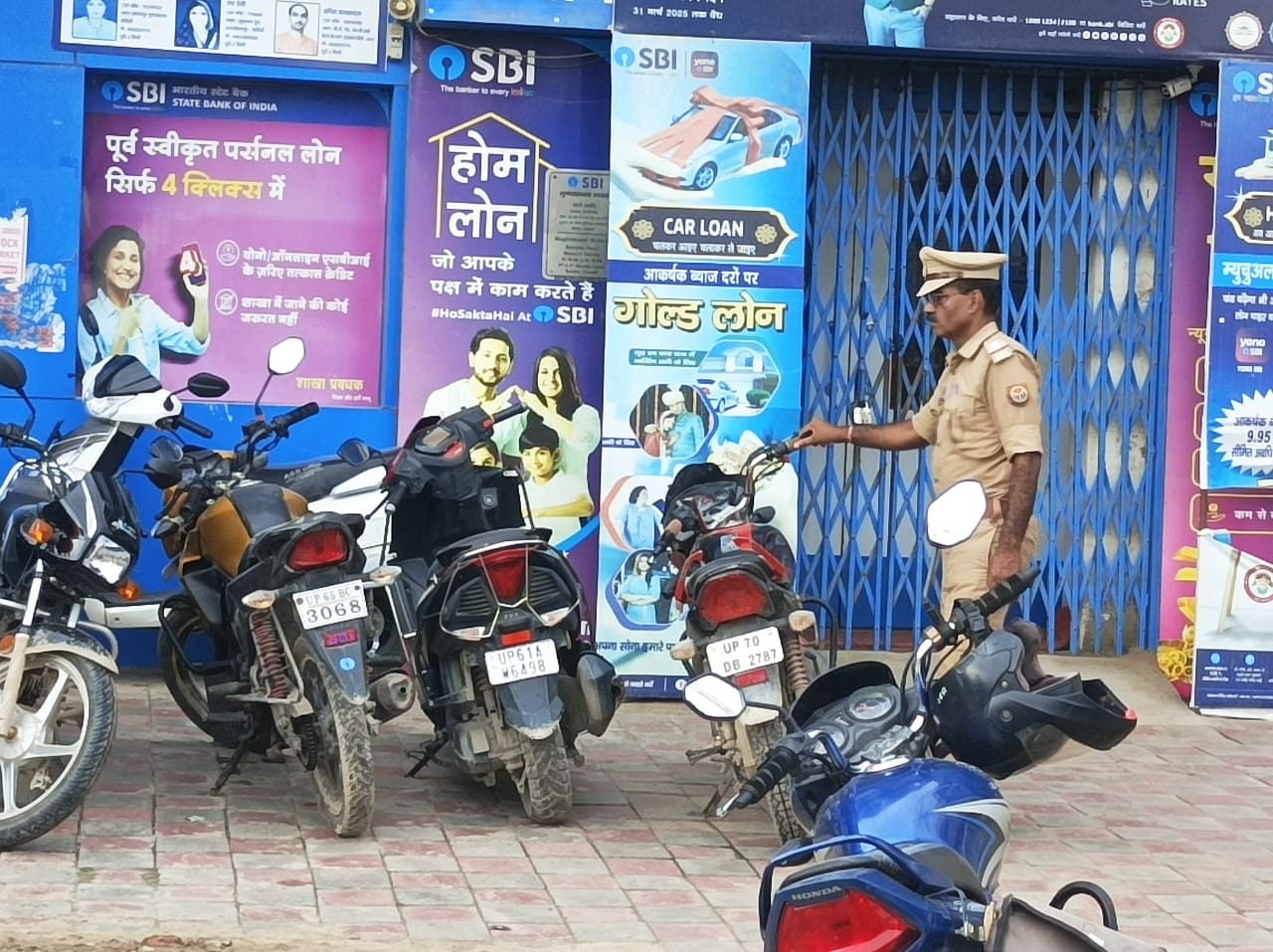 चाक-चौबंद सुरक्षा व्यवस्था के लिए चन्दौली पुलिस का विशेष अभियान