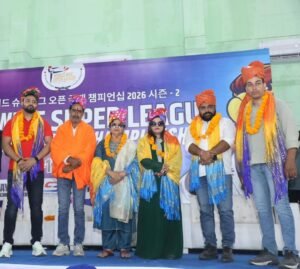 जयपुर इंटरनेशनल ताइक्वांडो चैंपियनशिप, में मुख्य अतिथि बनीं बनारस की ‘मसीहा’ शबा खान, स्लम की 24 बेटियों को दिलाया इंटरनेशनल मेडल;