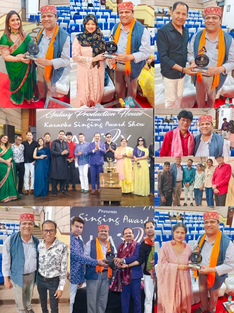 गैलेक्सी प्रोडक्शन हाउस ने किया सिंगिंग अवॉर्ड शो 2026 का भव्य आयोजन