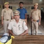 मुगलसराय पुलिस टीम द्वारा अवैध 750 ग्राम नाजायज गाँजा के साथ एक अभियुक्त गिरफ्तार;