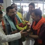 प्रधानमंत्री के आगामी कार्यक्रम निमित्त बैठक लेने प्रदेश अध्यक्ष व केंद्रीय राज्य मंत्री पंकज चौधरी पहुचें काशी;