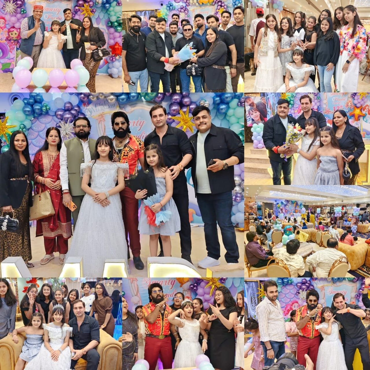 लिटिल स्टार स्मार्टी पंडित की बर्थडे पार्टी में पहुॅंची फिल्म जगत की जानी-मानी हस्तियां;