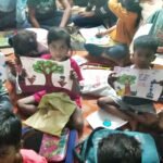 नव सृजन फाउंडेशन संस्था के बच्चों ने पृथ्वी को संरक्षित करने के लिए अपनी कला के माध्यम से दिया जन – जन को संदेश;