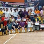 KVN बैडमिंटन एकेडमी में जिला चैंपियनशिप का समापन: 181 खिलाड़ियों को मिले गोल्ड मेडल और ट्रॉफी;
