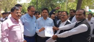 मीरजापुर-अधिवक्ता सुरक्षा एक्ट लागू करने की मांग चुनार;