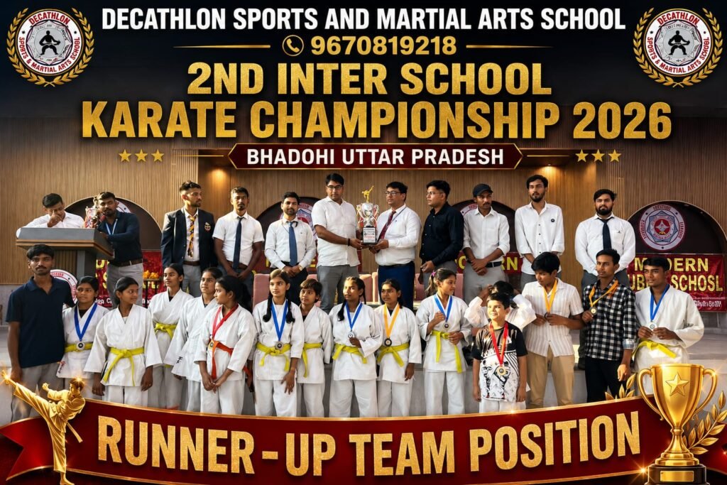 2nd इंटर स्कूल कराटे चैंपियनशिप में रामनगर का दबदबा, 3 गोल्ड-9 सिल्वर-3 ब्रॉन्ज के साथ जीती रनर-अप ट्रॉफी;