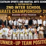 2nd इंटर स्कूल कराटे चैंपियनशिप में रामनगर का दबदबा, 3 गोल्ड-9 सिल्वर-3 ब्रॉन्ज के साथ जीती रनर-अप ट्रॉफी;