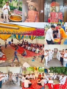 जाहरवीर गोगाजी धाम पावला बेगमाबाद में हुआ वार्षिक भंडारे का आयोजन;