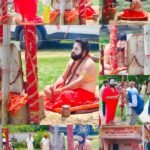 प्रचंड़ गर्मी में महंत गुरू सुरेश भगत जी की पूर्ण हुई 10 वें दिन की तपस्या;