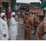 बकरा ईद से पहले लोहता पुलिस का पैदल गश्त, थाना प्रभारी बोले- अफवाह फैलाने वालों पर होगी सख्त कार्रवाई;