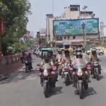 बकरीद-जुमे की नमाज पर चेतगंज पुलिस अलर्ट, थाना प्रभारी ने किया पैदल गश्त;