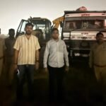 उप जिलाधिकारी ने अवैध खनन में लिप्त दो जेसीबी सहित 9 वाहन किया सीज;