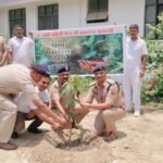 36वीं वाहिनी PAC रामनगर में विश्व पर्यावरण दिवस पर वृक्षारोपण, “Climate Action” थीम पर ली शपथ;