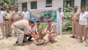 36वीं वाहिनी PAC रामनगर में विश्व पर्यावरण दिवस पर वृक्षारोपण, “Climate Action” थीम पर ली शपथ;