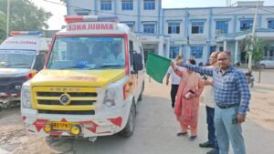 शल्य क्रिया हेतु मुख्यमंत्री बाल ह्रदय योजना का 100  वां बैच रवाना;