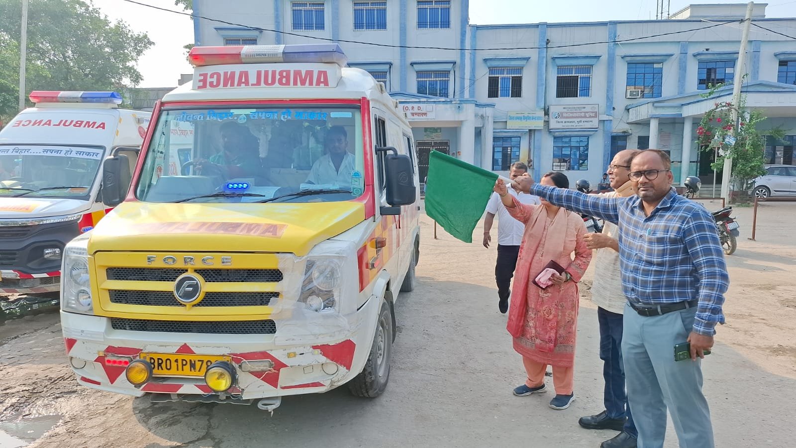 शल्य क्रिया हेतु मुख्यमंत्री बाल ह्रदय योजना का 100  वां बैच रवाना;